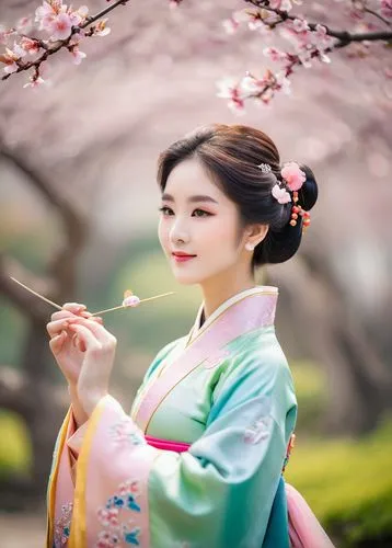 hanbok,plum blossom,plum blossoms,korean culture,geisha girl,geisha,oriental princess,mulan,oriental girl,apricot blossom,peach blossom,ao dai,spring festival,japanese woman,taiwanese opera,mukimono,cherry blossom festival,erhu,kimono,junshan yinzhen,Unique,Pixel,Pixel 02