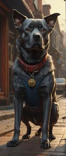 gundogmus,dog,pubg mascot,companion dog,a police dog,fallout4,jagdterrier,terrier,canine,posavac hound,laika,max,look at the dog,pet,akbash dog,sheriff,kid dog,banjo bolt,police dog,that dog,Illustration,Realistic Fantasy,Realistic Fantasy 28