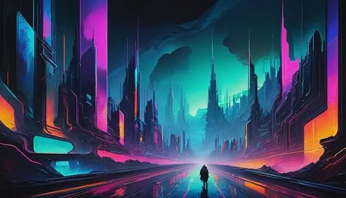 futuristic landscape,beautiful wallpaper,rift,vast,neon arrows,descent,tron,mountain road,ice planet,alien world,80's design,fantasy landscape,kaleidoscape,digitalism,scroll wallpaper,samsung wallpaper,atmospheres,parallax,ultraviolet,caverns,Photography,Fashion Photography,Fashion Photography 14