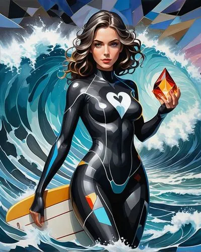 wetsuit,amphiprion,wakesurfing,surfing,surfboard shaper,surfer,aquanaut,surf,tide,the sea maid,female swimmer,divemaster,sprint woman,surface tension,sci fiction illustration,surfing equipment,kite boarder wallpaper,phone icon,bodyboarding,rogue wave,Art,Artistic Painting,Artistic Painting 45