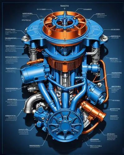 internal-combustion engine,engine,car engine,aircraft engine,turbomeca,mercedes engine,Unique,Design,Blueprint