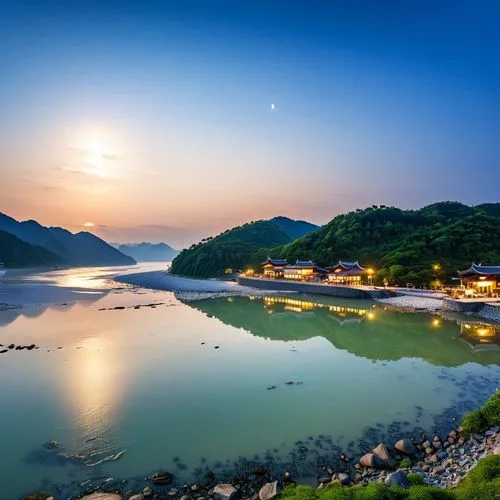 tongyeong,namhae,chinhae,japan's three great night views,south korea,yeosu,geoje,mungyeong,setouchi,zhoushan,dongcheon,daecheong lake,mokpo,danyang eight scenic,sokcho,chuncheon,japan landscape,wolchulsan,taitung,maekyung