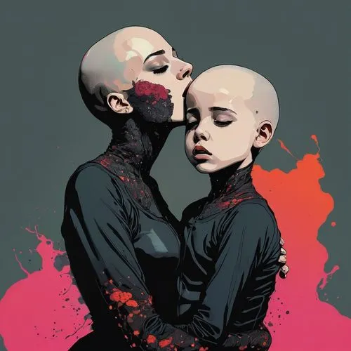 ventress,ladytron,sorrentino,bendis,rankin,draiman,Illustration,Paper based,Paper Based 19