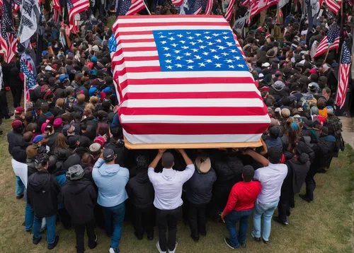 Protesters carry a coffin draped in an American flag,navy burial,flag day (usa),we the people,america,us flag,patriot,america flag,usa,funeral,black lives matter,american flag,honor,united states of a