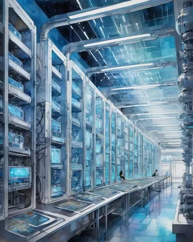 datacenter,cryobank,supercomputer,supercomputers,cryonics,data center,supercomputing,petabytes,datacenters,petaflops,the server room,petabyte,virtualized,salination,mainframes,desalination,eniac,bitcoin mining,data storage,crypto mining,Illustration,Paper based,Paper Based 25