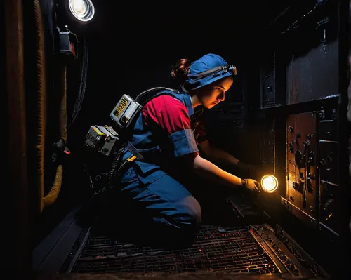 freight locomotive,railroad engineer,gas welder,female worker,steelworker,welder,welding,diesel locomotive,wage operating,lighter aboard ship,coal mining,welders,freight car,diesel locomotives,switchboard operator,engine room,worker,woman fire fighter,through-freight train,miner,Art,Artistic Painting,Artistic Painting 39