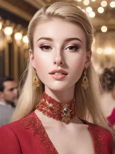 gorgeous blonde lady, with a ponytail and extra trendy chic Parisian clothes, photorealistic.,realdoll,nero,doll's facial features,elegant,fashion doll,eurasian,princess' earring,young model istanbul,