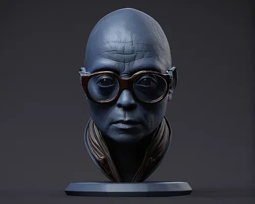 Maz Kanata - Star Wars - For personal (non-commercial) use only. This model or parts of it CANNOT be sold, shared or distributed in digital, physical, original or modified format.  Bust / portrait (fa