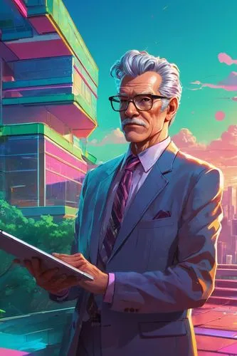 professedly,professeur,game illustration,cybertown,man with a computer,kamurocho,neon human resources,night administrator,principal,background image,futurists,blur office background,draper,salaryman,steranko,professor,portrait background,steam release,excelsior,salesman,Conceptual Art,Sci-Fi,Sci-Fi 27