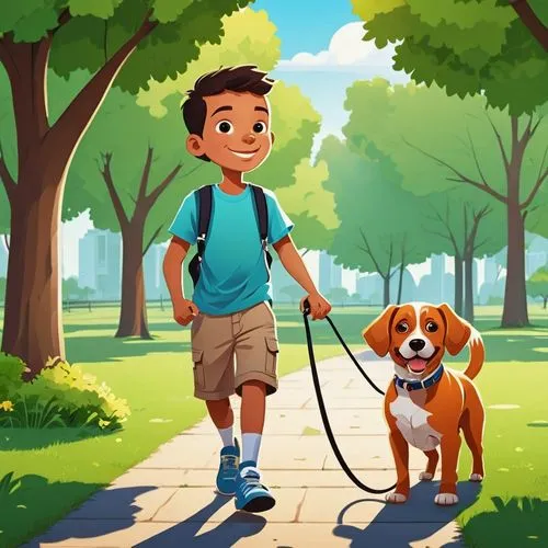 boy and dog,walking dogs,dog walker,dog leash,pedwalk,leashes