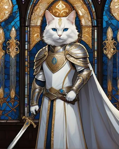 korin,cat warrior,eqecat,white cat,mmogs,paladin,armored animal,miqati,cathala,miqdad,catterson,emperor,cat european,knight armor,katzen,cathair,knight,cat vector,kitterman,felino,Illustration,Black and White,Black and White 12