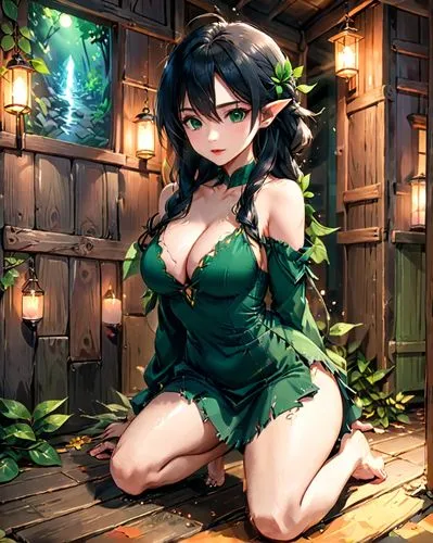 tira,saria,background ivy,eldena,midori,muramasa,tenko,ivy,elona,yongmei,viera,nissa,marji,alera,takaji,celera,naraku,esmeralda,rira,tiki,Anime,Anime,Realistic