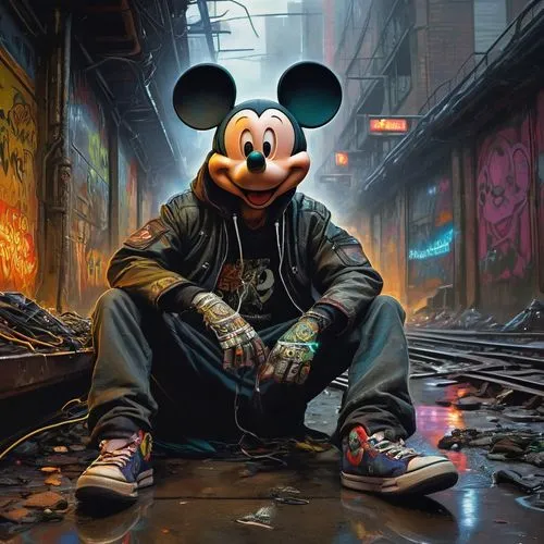 mickey mause,micky mouse,mickey,mouseketeer,micky,mickeys,Illustration,Realistic Fantasy,Realistic Fantasy 03