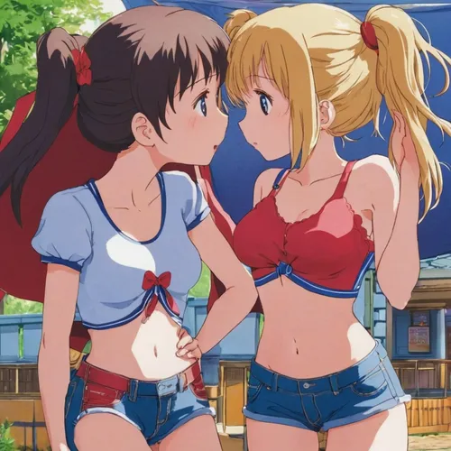 girl kiss,red and blue,making out,hiyayakko,two girls,cheek kissing,kissing,kiss,motorboats,tsumugi kotobuki k-on,smooch,motorboat,first kiss,kisses,red-blue,jinrikisha,hearts 3,烧乳鸽,heart with hearts,ganai,Conceptual Art,Daily,Daily 27