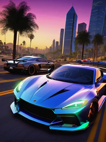 street racing,supercars,neon arrows,sports car racing,fast cars,super cars,racing road,ford gt 2020,street canyon,corvette mako shark,pace car,neon colors,lamborgini,supercar,game car,fast car,drag race,vantage,intense colours,zenvo-st,Conceptual Art,Oil color,Oil Color 16