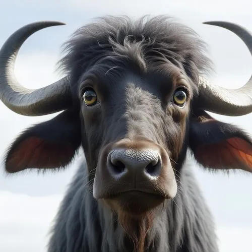 aurochs,cape buffalo,carabao,gnu,gnus,zebu,yak,muskox,tanox,yaks,ruminant,anglo-nubian goat,african buffalo,black nosed sheep,bakra,buffel,mountain cow,tribal bull,gaur,water buffalo,Photography,Gener