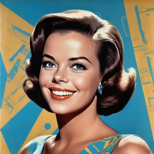 natalie wood,doris day,ann margarett-hollywood,anney,shirley temple,tretchikoff,Illustration,Retro,Retro 12