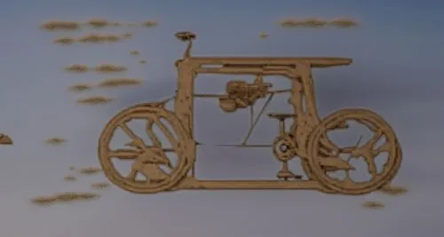 an odd type machine in the sky surrounded by birds,cart transparent,catapulting,straw cart,tricycle,wheels of cheese,velocipede,Photography,General,Realistic