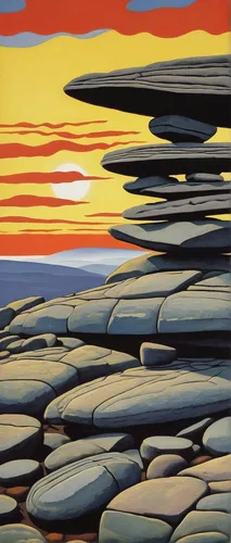 olle gill,split rock,background with stones,mountain stone edge,sandstone rocks,rocky hills,rocks,stacked rock,rock formations,sandstones,rock outcrop,rocky coast,rock forms,sea stack,smooth stones,colored rock,chambered cairn,geological,rock painting,rock art,Art,Artistic Painting,Artistic Painting 39