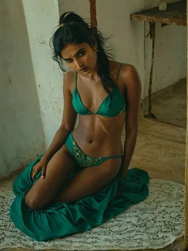 random result,a woman in a green bikini and panties posing for a picture,varalakshmi,vijayalakshmi,rajalakshmi,kamini kusum,bhumika,vaani,Photography,Documentary Photography,Documentary Photography 08