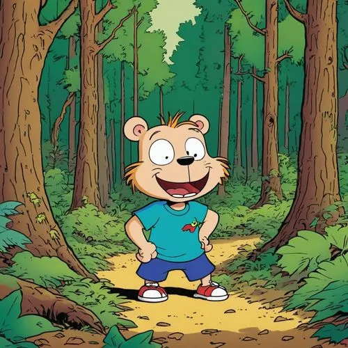 cartoon forest,frutti di bosco,cartoon video game background,forest walk,cute cartoon character,forest background,in the forest,yogi,beaver rat,forest animal,children's background,jerry,wood mouse,wood background,strohbär,dormouse,johnny jump up,the woods,chipmunk,cartoon character,Illustration,Children,Children 02