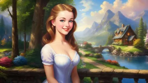 princess anna,landscape background,fairy tale character,fantasy picture,princess sofia,malon,trine,portrait background,cartoon video game background,world digital painting,fantasyland,dorthy,storybook character,thumbelina,fantasy art,faires,ninfa,fairy tale icons,forest background,aerith