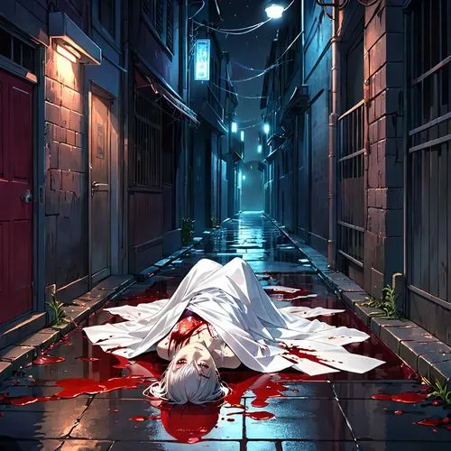 hisako,bleeds,tsukihime,dead bride,iori,kayako,kazami,ayano,game illustration,bleed,yukiyo,fallen petals,kurisu,murasame,undeath,crime scene,monogatari,kiyo,splatterhouse,touhou,Anime,Anime,General