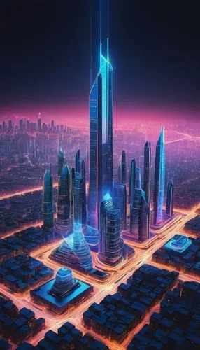 cybercity,dubai,mubadala,cybertown,cyberport,dubia,metropolis,doha,futuristic landscape,coruscant,megacorporation,dubay,futuregen,futuristic,guangzhou,ctbuh,cityscape,cyberia,megalopolis,microdistrict,Illustration,Paper based,Paper Based 14