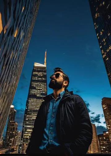 pharoahe,selvaraghavan,elzhi,city ​​portrait,nav,qusai,nikhil,nasir,shusef,atrak,khakrez,chicago,chicagoan,rahman,lituma,prithviraj,chicago night,nakul,khaled,manuva,Illustration,American Style,American Style 15