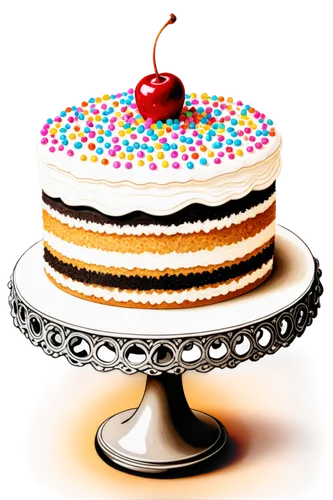 clipart cake,cake stand,a cake,torte,cake decorating supply,cherrycake,cassata,cake,little cake,white sugar sponge cake,stack cake,currant cake,birthday cake,fruit cake,mixed fruit cake,pastry chef,tres leches cake,lardy cake,red cake,linzer torte,Illustration,Black and White,Black and White 30