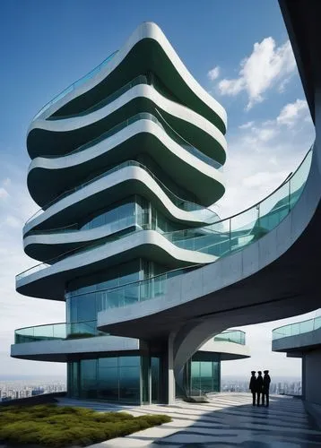 futuristic architecture,morphosis,vinoly,futuristic art museum,bjarke,escala,safdie,modern architecture,malaparte,penthouses,cantilevered,tilbian,arquitectonica,arq,associati,arhitecture,bicocca,architectura,embl,glass facade,Illustration,Retro,Retro 17