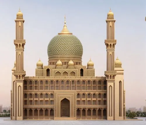 the front of an ornately designed building,abu dhabi mosque,king abdullah i mosque,al nahyan grand mosque,sultan qaboos grand mosque,sharjah,grand mosque,Architecture,Campus Building,Central Asian Tra