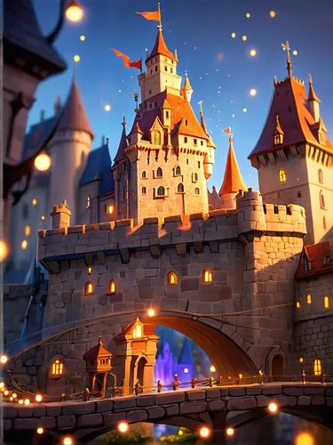 一座城堡,fairy tale castle,disney castle,fairytale castle,shanghai disney,fairy tale castle sigmaringen,disneyland paris,disneyland park,disney land,gold castle,disney-land,sleeping beauty castle,the disn