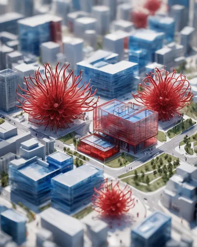 3d rendering,smart city,wuhan''s virus,urban development,render,3d rendered,3d render,urbanization,city blocks,urban design,cinema 4d,tilt shift,red matrix,electric tower,virtual landscape,3d bicoin,solar cell base,hafencity,firecracker flower,synapse,Unique,3D,Panoramic