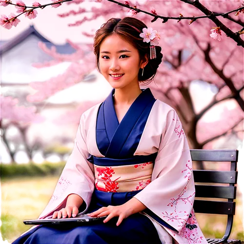 hanbok,chuseok,japanese woman,japanese sakura background,maiko,korean culture,sakura background,koreana,geiko,geisha girl,the cherry blossoms,joseon,korean,gisaeng,hanfu,cherry blossom japanese,goryeo,japanese cherry,gojoseon,cherry blossom,Conceptual Art,Sci-Fi,Sci-Fi 06