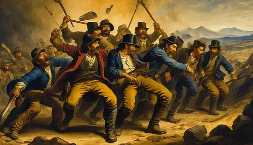 Emotions run high in Gold Rush Season 13 as the miners race against time to hit their target and secure their fortunes.,mountaineers,day of the victory,rangers,battling ropes,reenactment,american fron