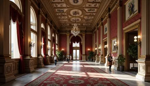 cliveden,royal interior,highclere castle,wimpole,hallway,corridor,entrance hall,harlaxton,sapienza,witley,corridors,blickling,brodsworth,althorp,nostell,villa cortine palace,highclere,villa d'este,enfilade,residenz