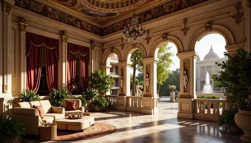 dolmabahce,ritzau,royal interior,villa cortine palace,orangerie,cochere,orangery,hermitage,marble palace,enfilade,entrance hall,lobby,salone,palace garden,cliveden,crown palace,corridor,ornate room,foyer,villa borghese