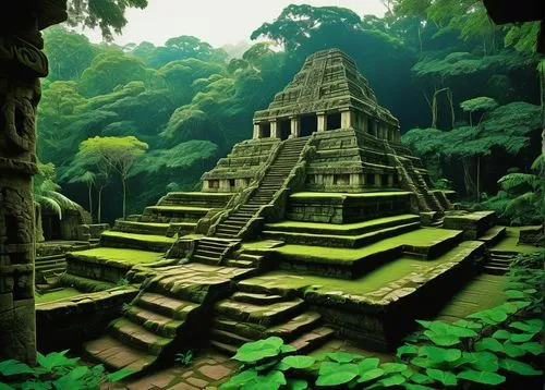 yavin,tikal,step pyramid,vimana,palenque,yaxchilan,temples,rathas,mayan,yasuni,aztecas,amazonica,calakmul,azteca,pakal,ziggurat,tempel,temple,eastern pyramid,aaa,Conceptual Art,Daily,Daily 28