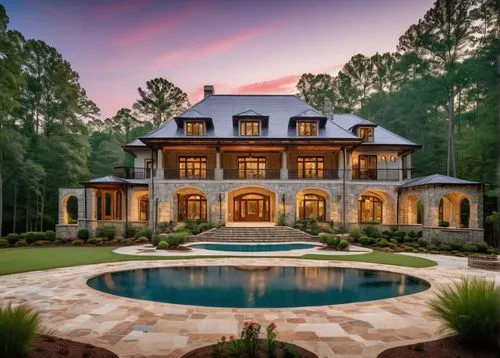 luxury home,beautiful home,country estate,large home,mansion,pool house,luxury property,dreamhouse,florida home,two story house,luxury real estate,mansions,alpharetta,crib,homebuilder,dunwoody,country house,forest house,brick house,landscaped,Illustration,Retro,Retro 03