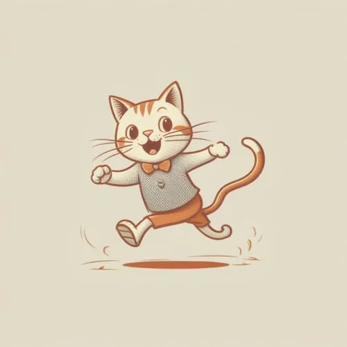 scampering,running fast,running,cat vector,leap for joy,running frog