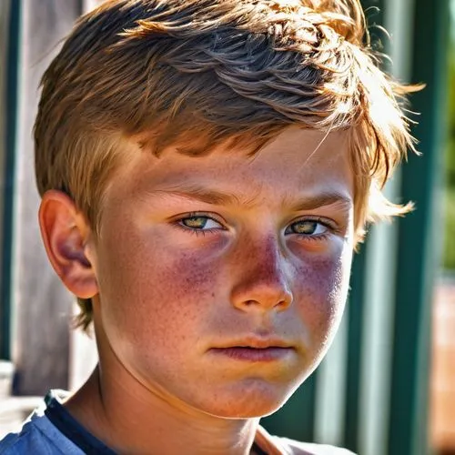 Exhausted sweaty sunburn twelve year old boy in sunshine in summertime sitting on porch in blazing heatwave ,there is no image here to provide a caption for,gavroche,ildar,tarjei,bastiaan,michiel,bart