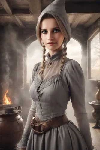 nelisse,kirtle,innkeeper,cosette,gretel,petrova,narcissa,cirta,fraulein,toil,morgause,gunnhild,townsfolk,schierstein,vasilisa,gunhild,tymoshenko,scotswoman,eilonwy,kalinka,Photography,Realistic