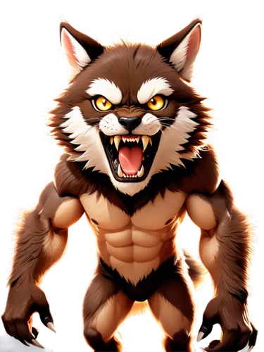 werewolf,wolverine,werewolves,wolf bob,wolfman,wolf,snarling,akita,angry,cordoba fighting dog,strongman,mascot,bodybuilder,leopard's bane,angry man,muscle icon,anabolic,furious,furta,pubg mascot,Illustration,Japanese style,Japanese Style 01