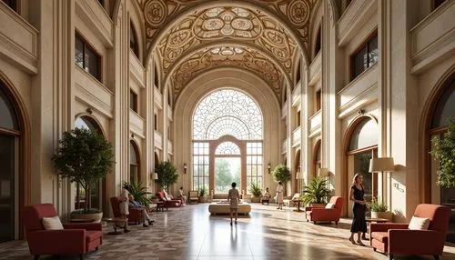 cochere,sursock,orangery,orangerie,lobby,royal interior,entrance hall,salone,emirates palace hotel,persian architecture,iranian architecture,sapienza,hotel lobby,vaulted ceiling,the cairo,the hassan ii mosque,dolmabahce,marble palace,foyer,amanresorts