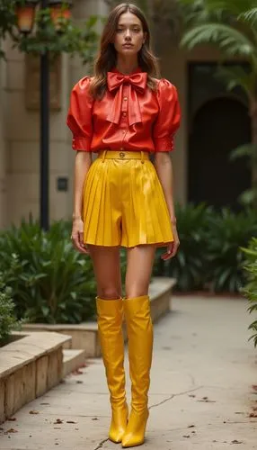 zendaya,red yellow,thighpaulsandra,wordgirl,velma,rubber boots,Photography,Fashion Photography,Fashion Photography 07