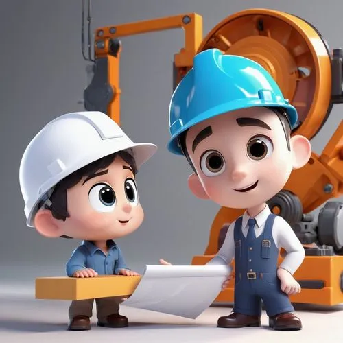 construction industry,construction workers,construction toys,constructors,construction company,plumbers,Unique,3D,3D Character