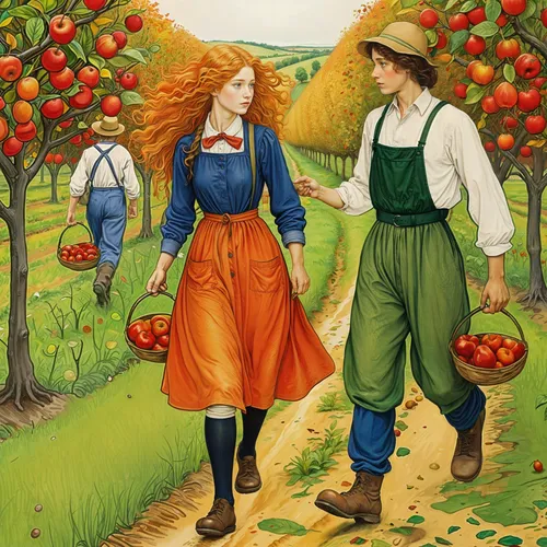 girl picking apples,orchardists,picking apple,apple harvest,fruit picking,agriculturalists