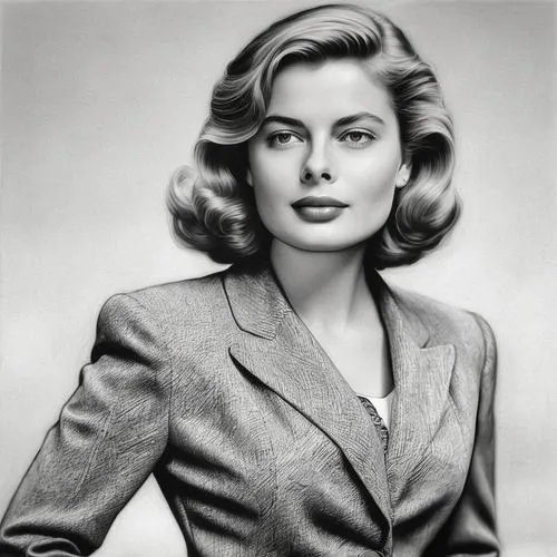 ingrid bergman,gena rolands-hollywood,sophia loren,grace kelly,model years 1960-63,woman in menswear,jane russell-female,1950s,vintage female portrait,femme fatale,magnolia,marylyn monroe - female,ann margarett-hollywood,female hollywood actress,icon,vintage 1950s,13 august 1961,model,female model,1952,Illustration,Black and White,Black and White 30