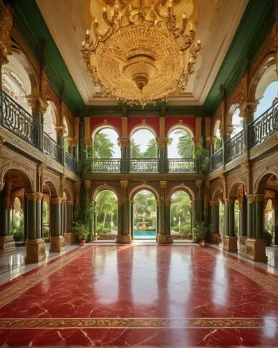 alcazar of seville,dolmabahce,safdarjung,mamounia,imambara,shekhawati,chhatra,marble palace,haveli,seville,royal interior,bikaner,chhatrapati,villa cortine palace,chettinad,hall of nations,wodeyar,water palace,ephrussi,rohm,Illustration,Abstract Fantasy,Abstract Fantasy 01